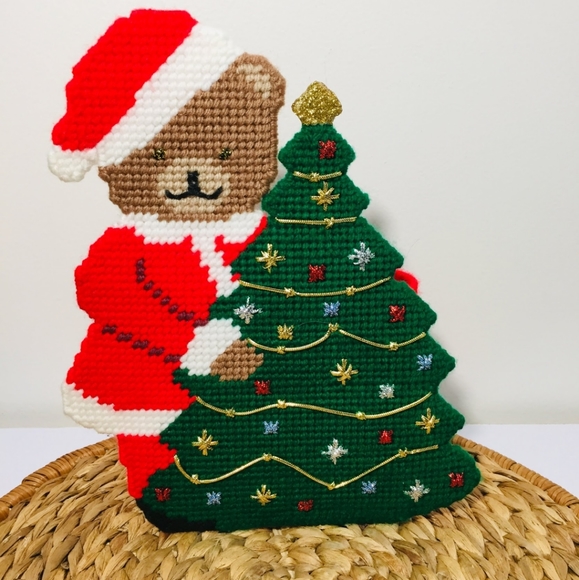 Vintage, Christmas decoration in crochet. Excellen - Picture 8 of 16
